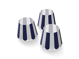 Edison Mini Cappie Set van 3 - Blauw Lampenkapje