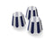 Edison Mini Cappie Set van 3 - Blauw Lampenkapje