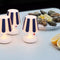Edison Mini Cappie Set van 3 - Blauw Lampenkapje
