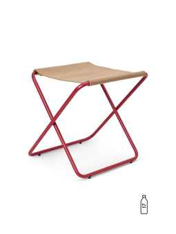 A modern take on a beloved outdoor classic, the Desert Stool is an elegant, portable seating solutio