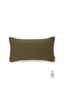 Made entirely from recycled, post-consumer plastic spun into PET yarn, the Desert Cushion is perfect
