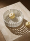 Bringing traditional basket weaving techniques to pottery, our handcrafted ceramic centerpieces crea