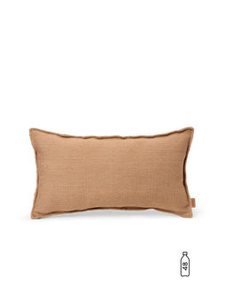 Made entirely from recycled, post-consumer plastic spun into PET yarn, the Desert Cushion is perfect