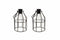 The White Series - Cilinder Lampen op Zonne-energie - 2 Stuks