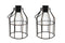 The White Series - Cilinder Lampen op Zonne-energie - 2 Stuks