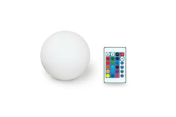 Hyundai Lighting - LED Lichtbol met RGB op zonne-energie - 20 cm