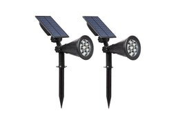 Hyundai Lighting - Prikspot verlichting op zonne-energie - 2 stuks