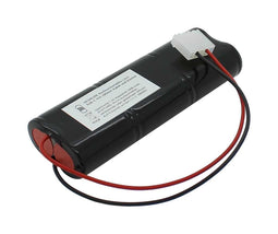 Emergency battery NiCd 7.2V 1800mAh L2x3 Sub-C with 200mm cable and plug