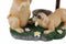 Hyundai Lighting - Dierenlamp op zonne-energie - Puppies met watertap