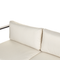 Beliani MESSINA - Lounge set for 5 - Black/Beige/Grey - Aluminum
