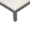 Beliani MESSINA - Lounge set for 5 - Black/Beige - Aluminum