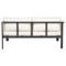 Beliani MESSINA - Lounge set for 5 - Black/Beige - Aluminum