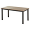 Beliani MESSINA - Lounge set for 5 - Black/Beige - Aluminum