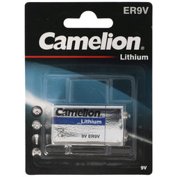 Branded lithium battery 9 volt, E-Block, ER9V, U9VL, U9VL-J, U9-VL, U-9VL ideal for smoke detectors,