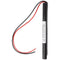 Emergency light battery NiMH 3.6V 600mAh L1x3 Micro AAA with 200mm cable