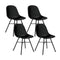 Set of 4 Kick garden chair Sol - Black