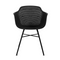 Set of 4 Kick garden chair Indy - Black
