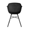 Set of 4 Kick garden chair Indy - Black