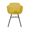 Set of 4 Kick garden chair Indy - Yellow
