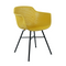 Set of 4 Kick garden chair Indy - Yellow