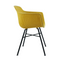 Set of 4 Kick garden chair Indy - Yellow