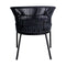 Set of 4 Kick garden chair Kyra - Anthracite