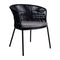 Set of 6 Kick garden chair Kyra - Anthracite