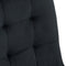 Set of 2 Kick dining room chair Monz - Black