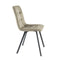 Set of 2 Kick dining room chair Monz - Taupe