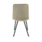 Set of 2 Kick dining room chair Monz - Taupe