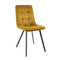 Set of 2 Kick dining room chair Monz - Gold