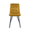 Set of 2 Kick dining room chair Monz - Gold
