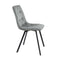 Set of 2 Kick dining room chair Monz - Gray