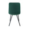Set of 2 Kick dining room chair Monz - Dark green