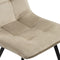 Set of 2 Kick dining room chair Monz - Champagne