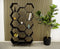 Kick open wall cabinet Hexagon - Anthracite