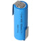 Li-ion battery 14430 with U-shaped soldering lugs 1050mAh 3.6V - 3.7V lithium-ion cell without prote