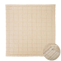 ANNA CARAMEL LAVE reversible baby rest blanket