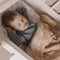 ANNA TERRACOTTA LAVE reversible baby rest blanket