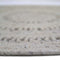 BIBEK GRAY S openwork felted wool rug