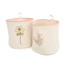FLORA set of 2 storage baskets