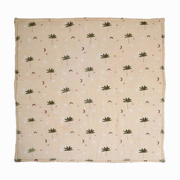 JAIPURY baby rest mat printed with small palm trees