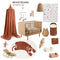 KLEO SIENNA children's rug small leopard