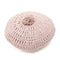 LENKA ROSE NUDE round crochet cushion