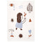 LOVE right by Marta Abad Blay children's rug
