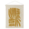 MINERVA YELLOW children's wall decoration