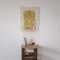 MINERVA YELLOW children's wall decoration