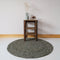 NEETHU OLIVE S felted wool rug