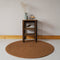 NEETHU TOFFEE L felted wool rug