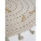 NILA ECRU crochet children's rug